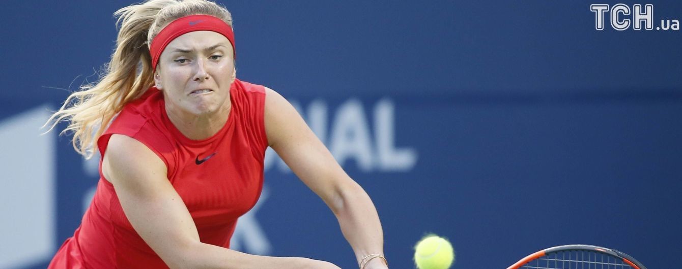 Свитолина вышла в полуфинал турнира в Торонто, выбив чемпионку Wimbledon
