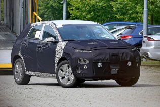 Hyundai проводит испытания электрического кроссовера Kona