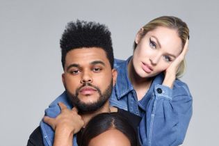 Лима, Шейк, Смоллс и Свэйнпоул позировали в объятиях The Weeknd для нового выпуска Harper's Bazaar