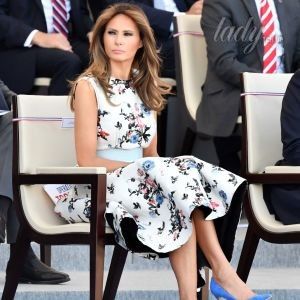 Мелания Трамп ответила на резкую критику в адрес ее 11-летнего сына Бэррона