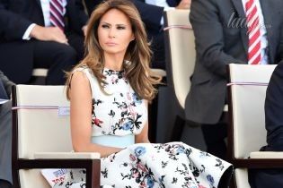 Мелания Трамп ответила на резкую критику в адрес ее 11-летнего сына Бэррона