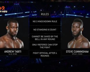 Бокс. Эндрю Табити – Стив Каннингем. Видео боя