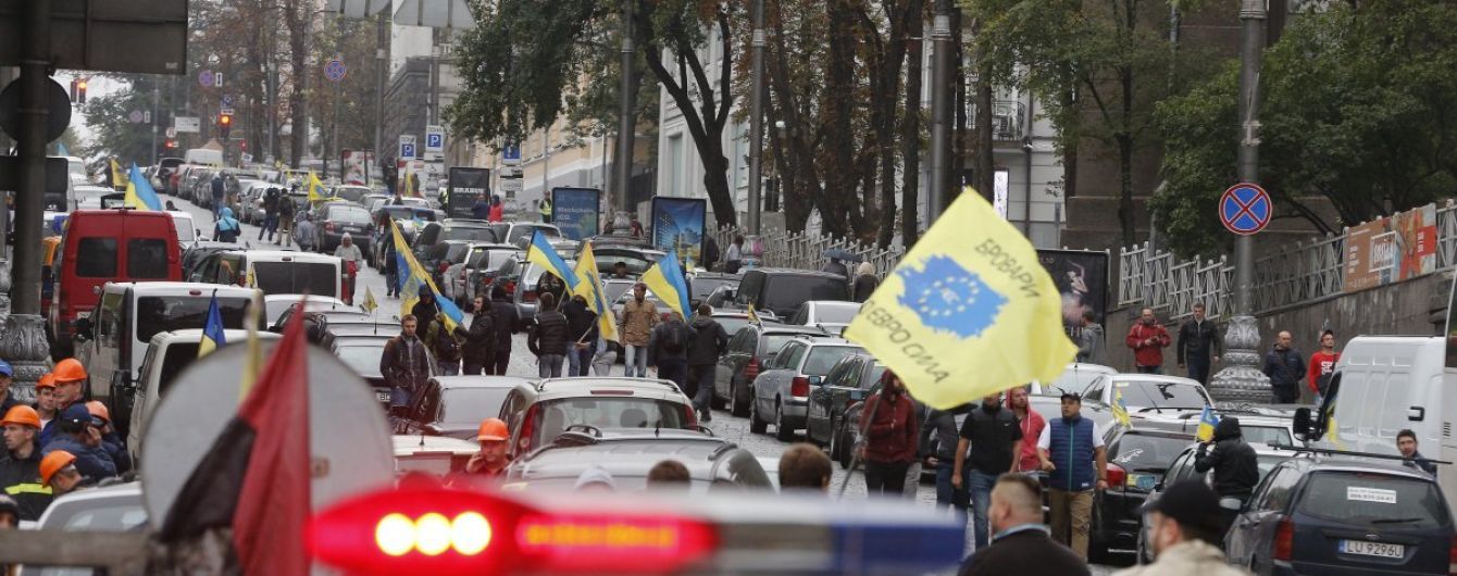 Власники авто з іноземною реєстрацією мітингуватимуть по всій Україні