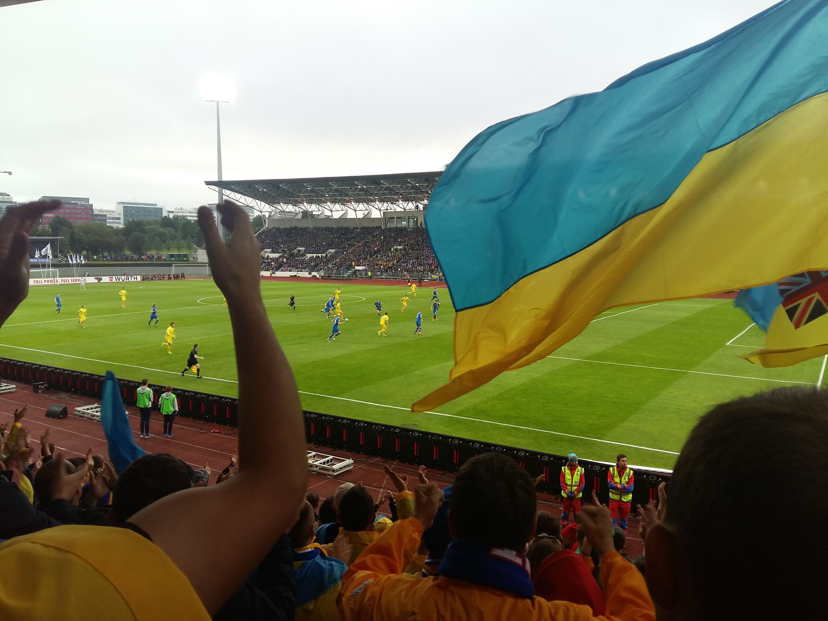 Уболівальники в Ісландії