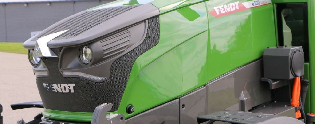 Fendt выпустил электрический трактор e100 Vario