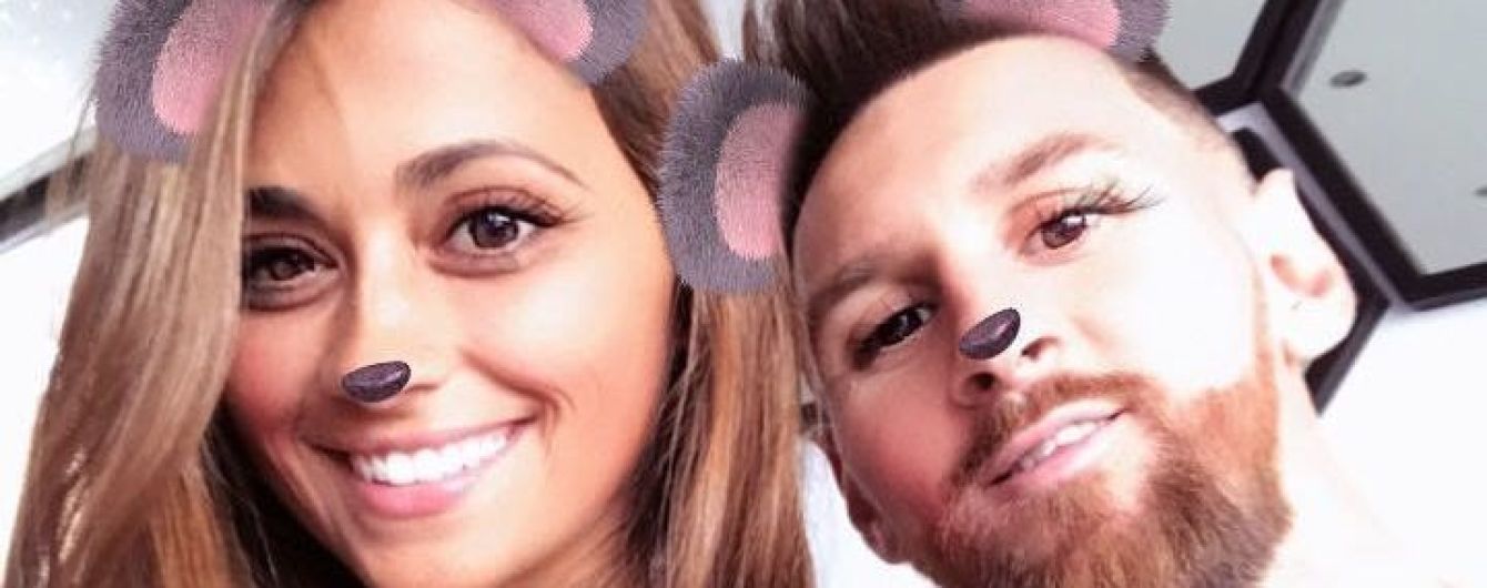 Мессі-ведмедик. Зірка футболу з дружиною випробували фільтри Instagram