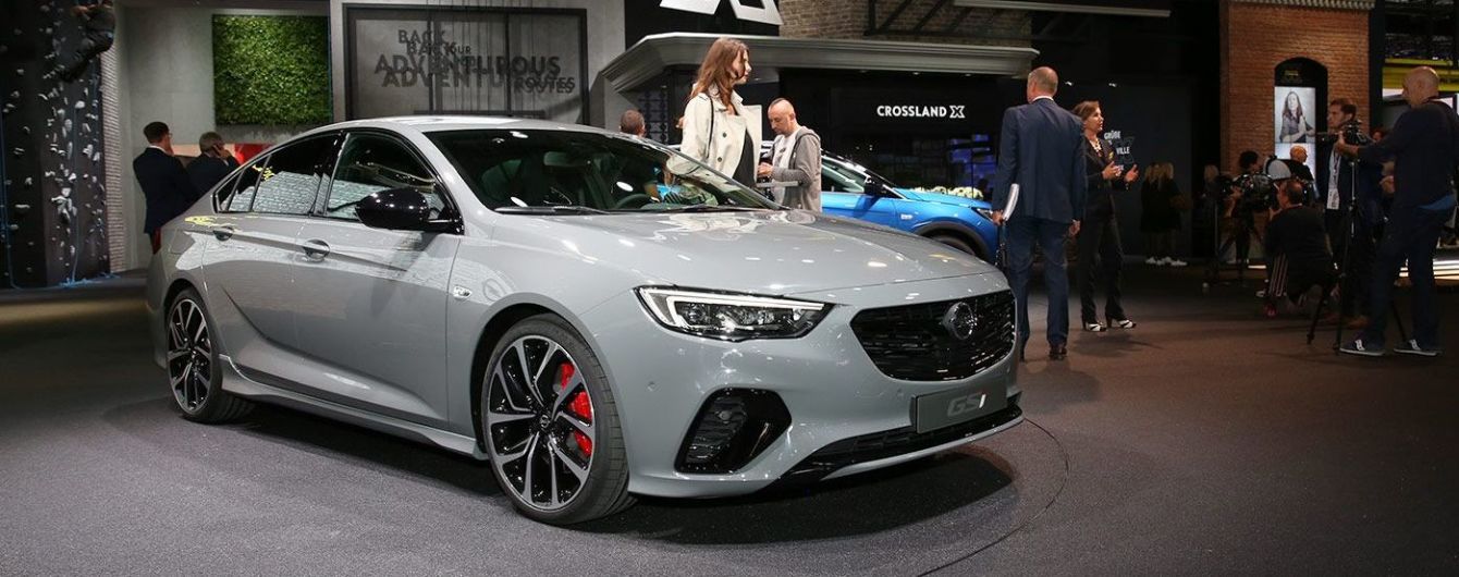 Во Франкфурт Opel привез спортивную версию Insignia
