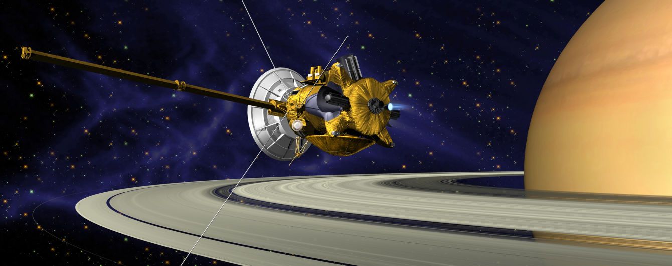 NASA завершило роботу зонда Cassini на Сатурні