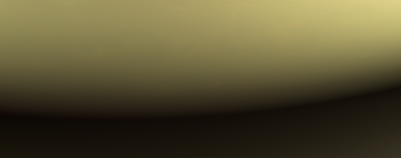 NASA показало последнюю фотографию сгоревшей станции Cassini перед ее воспламенением в атмосфере