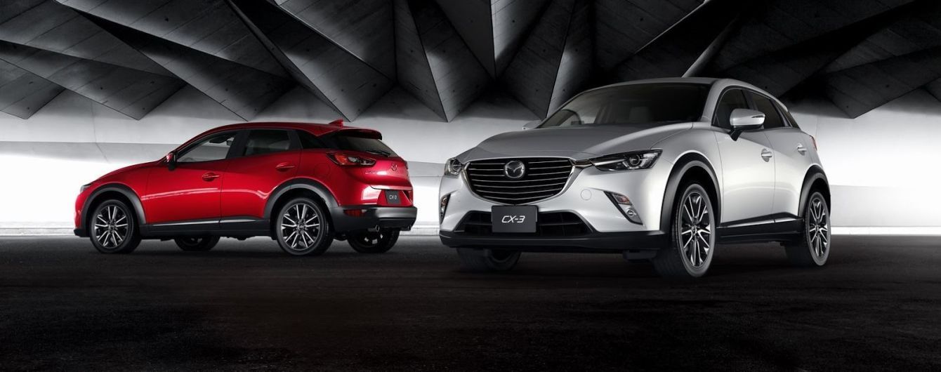 Новый Mazda CX-3 выходит на украинский рынок