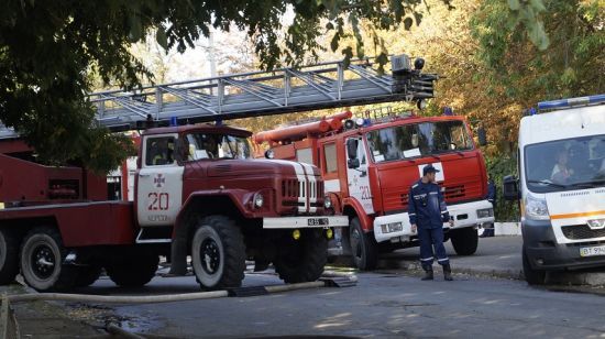 У Херсоні оголосили триденну жалобу за загиблими у пожежі житлового будинку