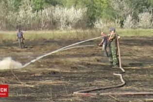 На Полтавщині горить 70 гектарів торфовищ: на ліквідацію кинули 30 пожежних машин