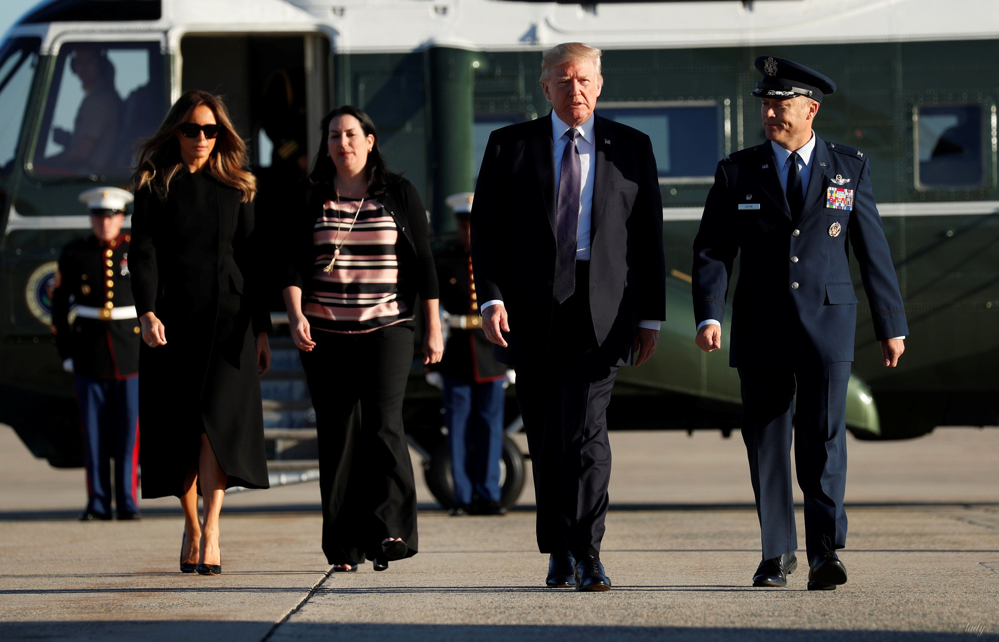 Мелания и Дональд Трамп_1