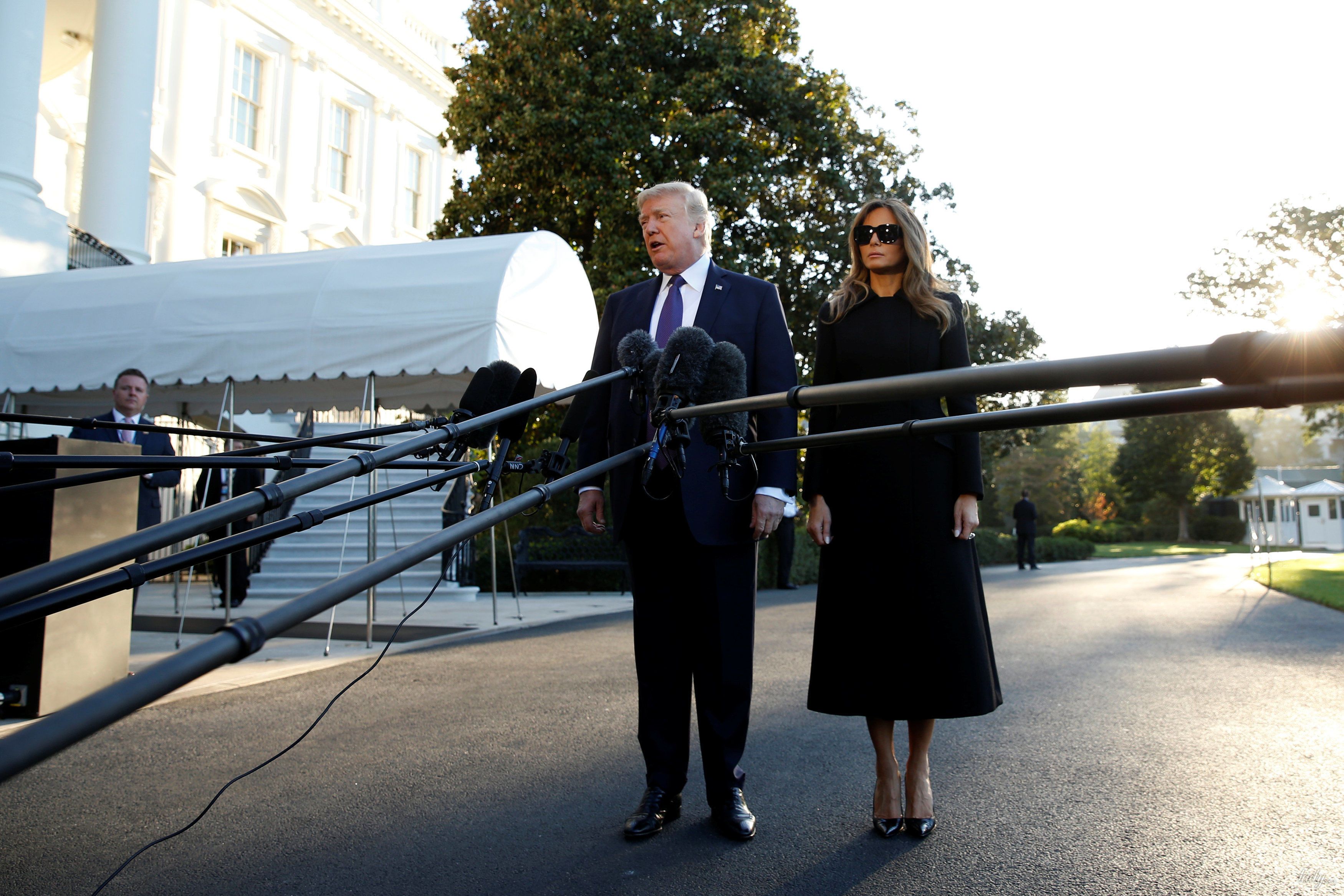 Мелания и Дональд Трамп_4