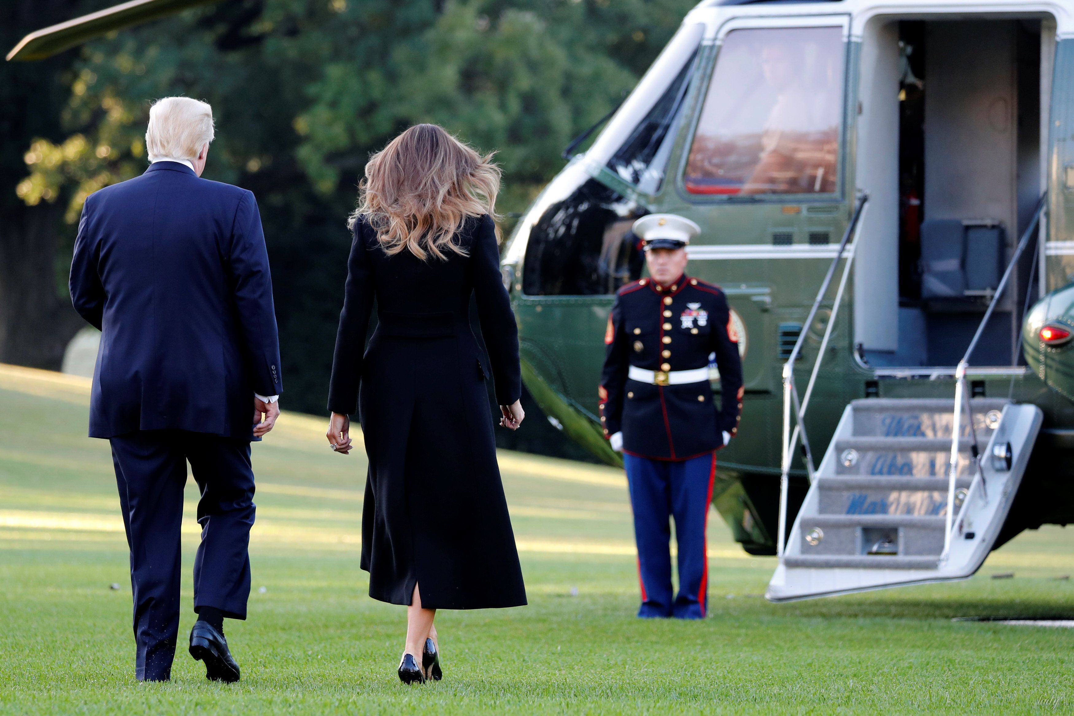 Мелания и Дональд Трамп_6