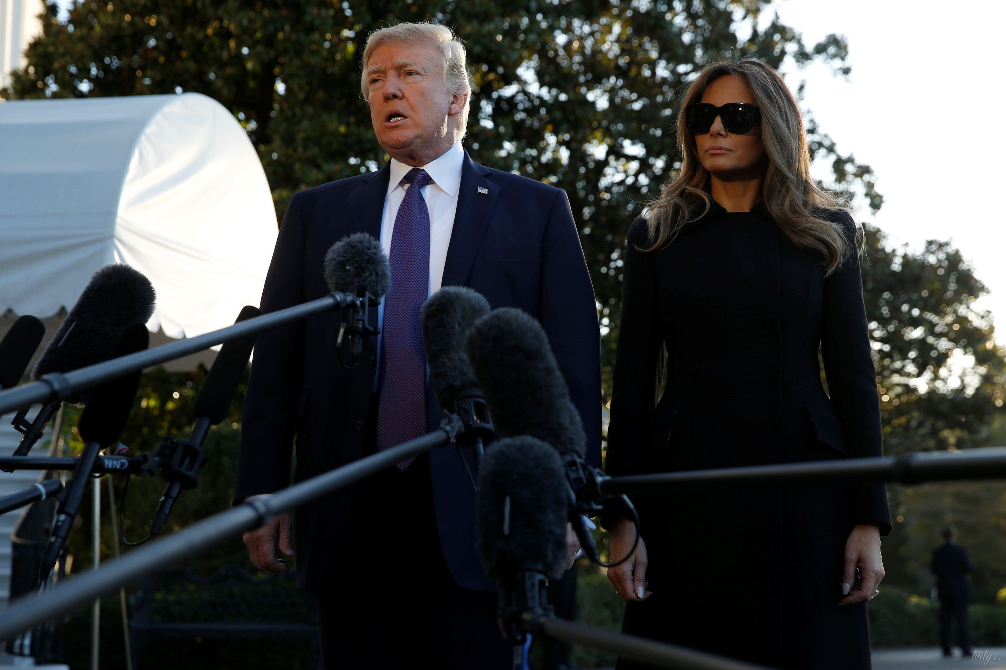 Мелания и Дональд Трамп_2