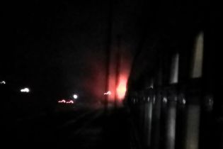 На Миколаївщині спалахнув пасажирський поїзд
