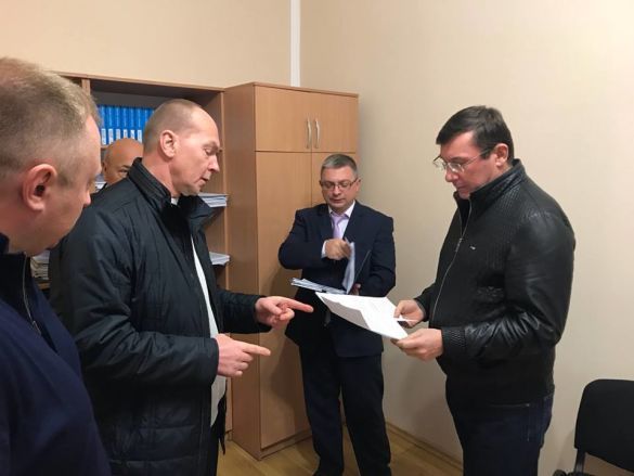 Луценко на Закарпатті