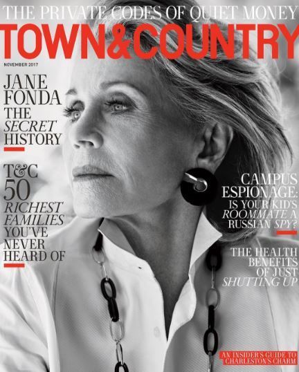 Джейн Фонда в Town & Country