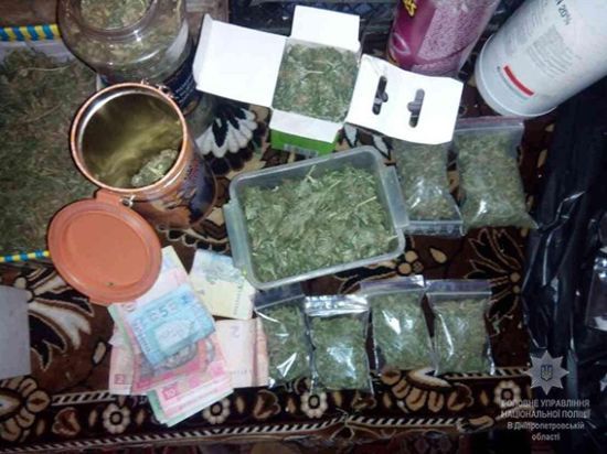 На Дніпропетровщині вилучили марихуани та метамфетаміну на мільйон гривень