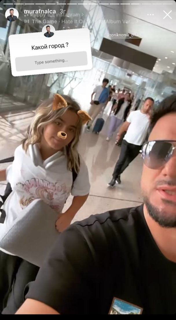 Мурат Налчаджиоглу с дочерью от Ани Лорак / © instagram.com/muratnalca