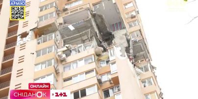 Місяць з влучання російської ракети у житловий будинок у Києві: що там відбувається зараз