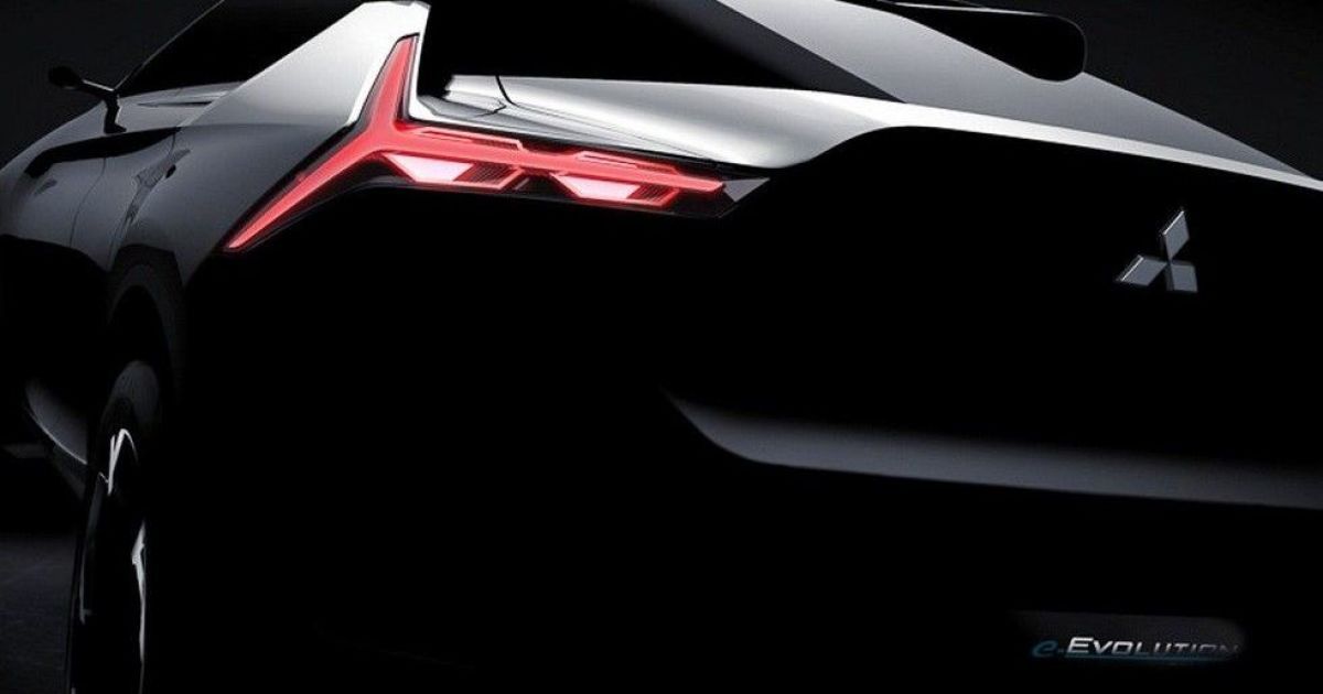 Mitsubishi распространила первый тизер нового купеобразного вседорожника