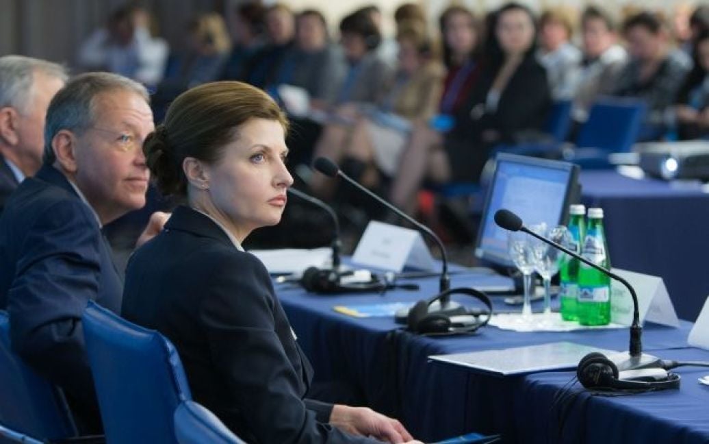 Дружина президента вперше зверталась до міжнародної аудиторії англійською мовою / © president.gov.ua