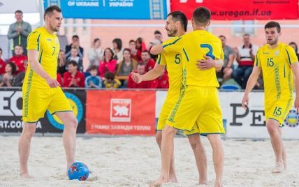 Игрока сборной Украины по пляжному футболу сделали "россиянином" во время трансляции матча