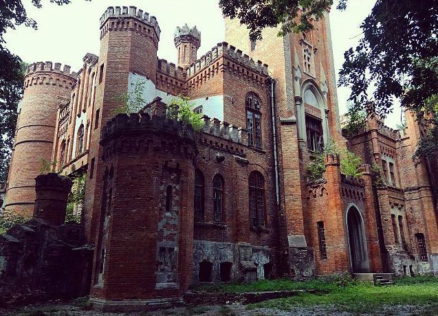 Палац Даховських, село Леськове