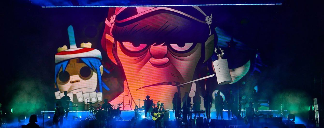 Легендарні Gorillaz вперше виступлять в Україні
