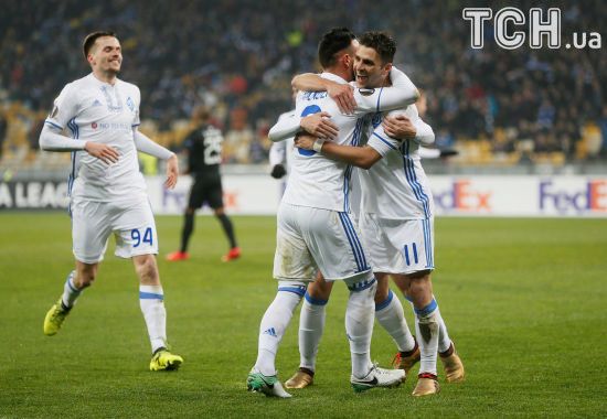"Динамо" розбило "Партизан" і з першого місця вийшло у плей-оф Ліги Європи