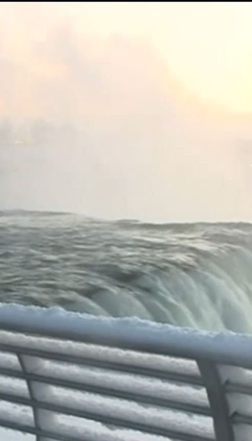 У США через рекордні морози замерз Ніагарський водоспад
