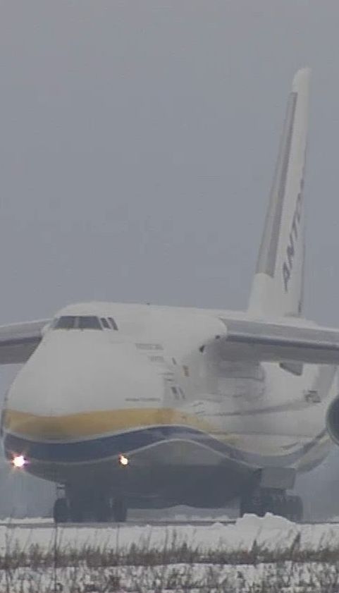 Украинский самолет "Руслан" будет перевозить детали ракеты Spacex