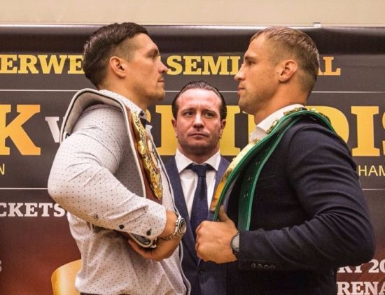 Стали известны гонорары Усика и Бриедиса за полуфинальный бой WBSS