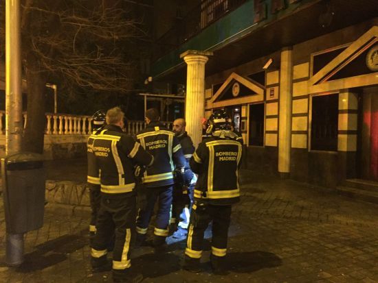 В Мадриде в клубе обвалился потолок
