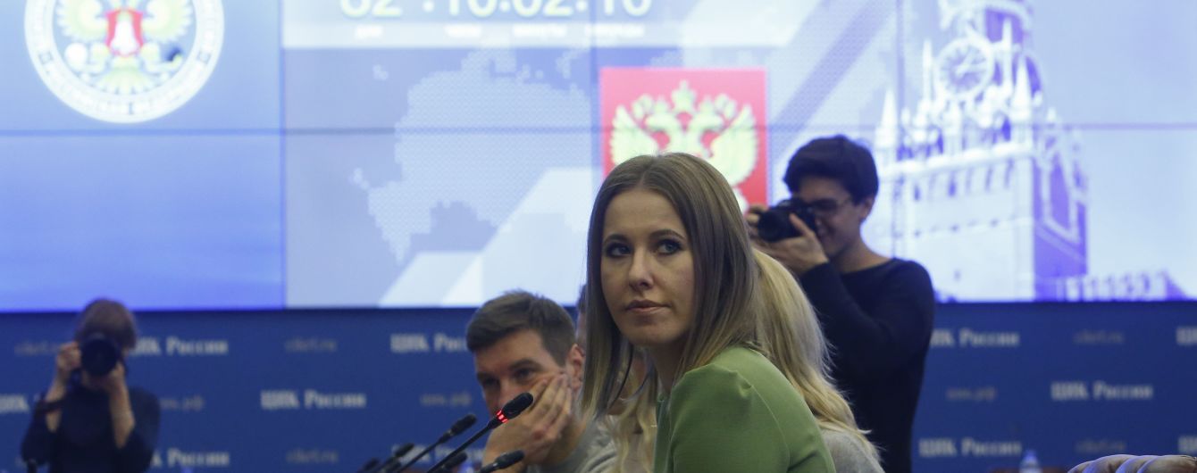 "У кого з нас шизофренія?": Собчак різко відповіла Клімкіну