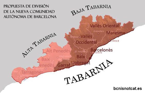 Мапа Табарнії