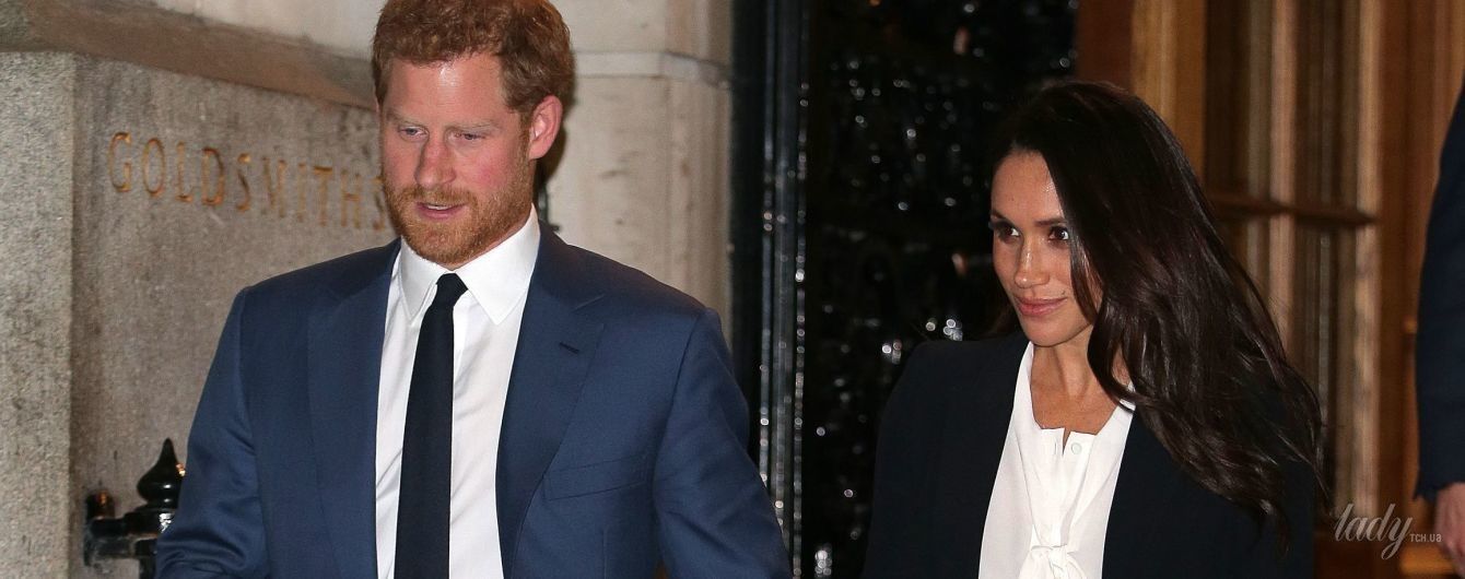 В костюме от Alexander McQueen и на шпильках: Меган Маркл с принцем Гарри впервые вышла на красную дорожку