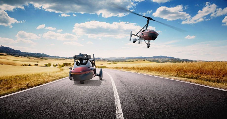 летающий автомобиль, летательный аппарат