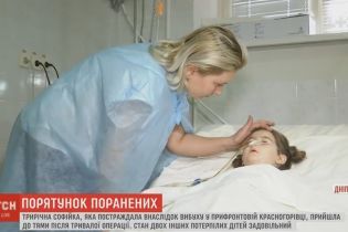 Трехлетняя девочка, пострадавшая от взрыва в Красногоровке, очнулась после операции