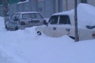 У Азарова советуют украинцам самим откапываться из снега