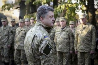 Порошенко зарахував українську армію до п'яти найсильніших на континенті