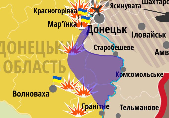 Порівняльна мапа АТО