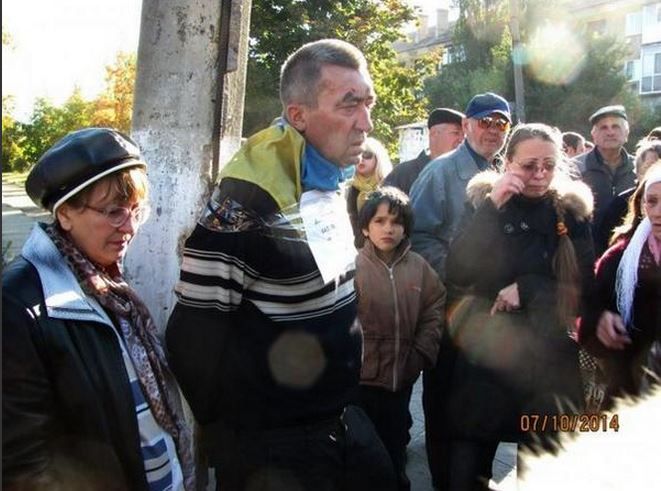 Стовп ганьби у Зугресі
