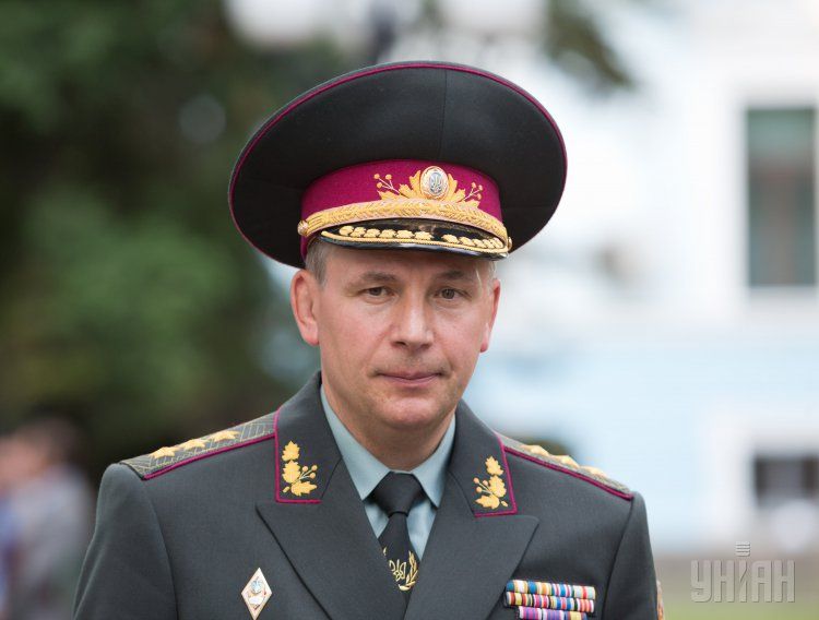 Голова Міноборони, генерал-полковник Валерій Гелетей