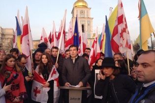 Украинский народ спасает Европу от нового ига - Саакашвили