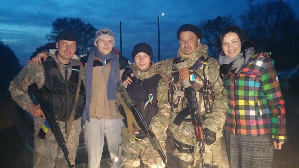 Соломія Вітвіцька, поїздка до Волновахи_3