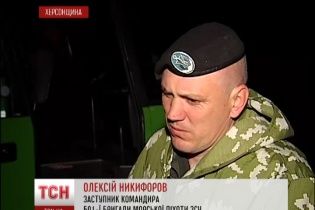 Остання група вірних Україні морпіхів із бойовим настроєм покинула Крим
