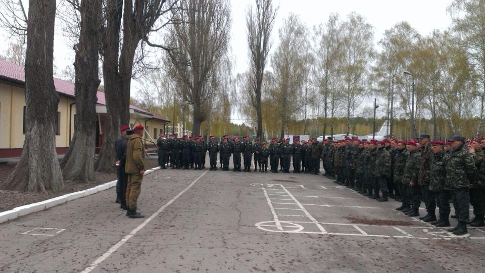 Самовільне шикування Нацгвардії